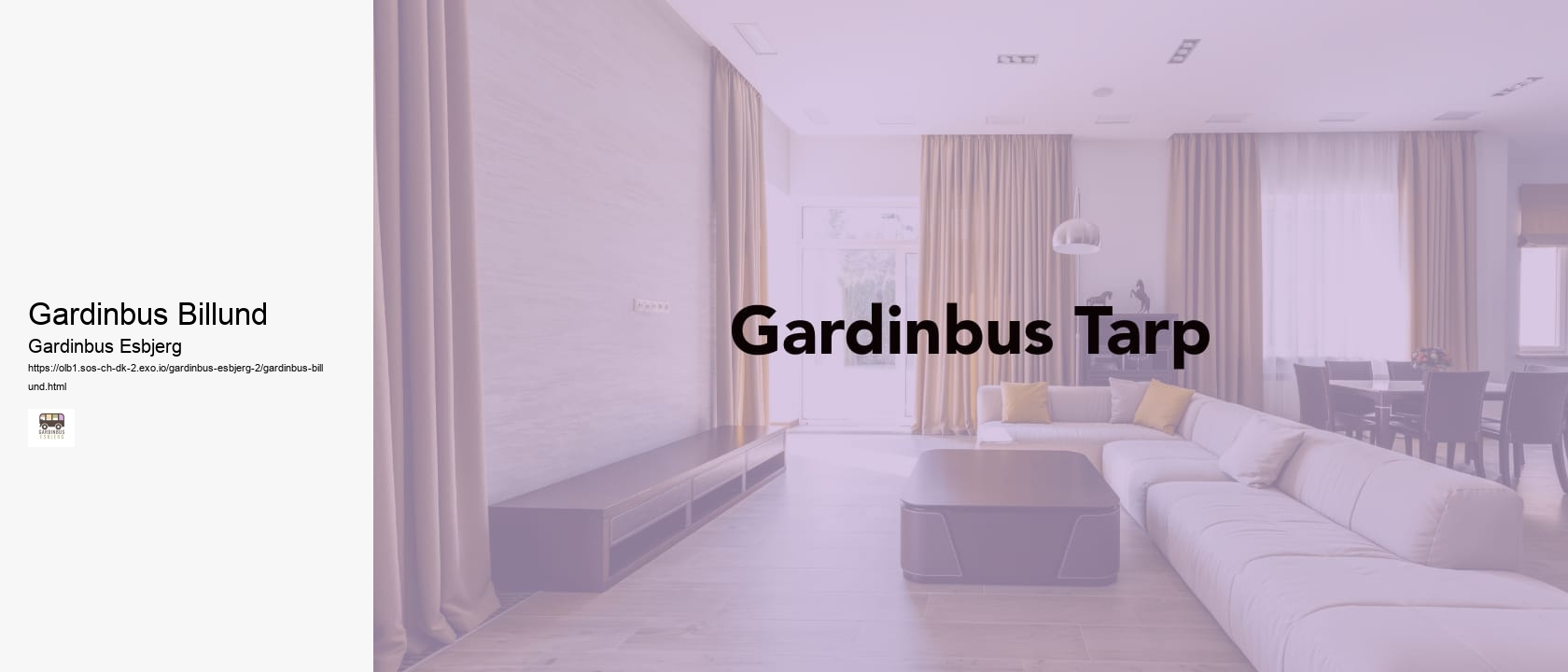 Gardinbus Billund