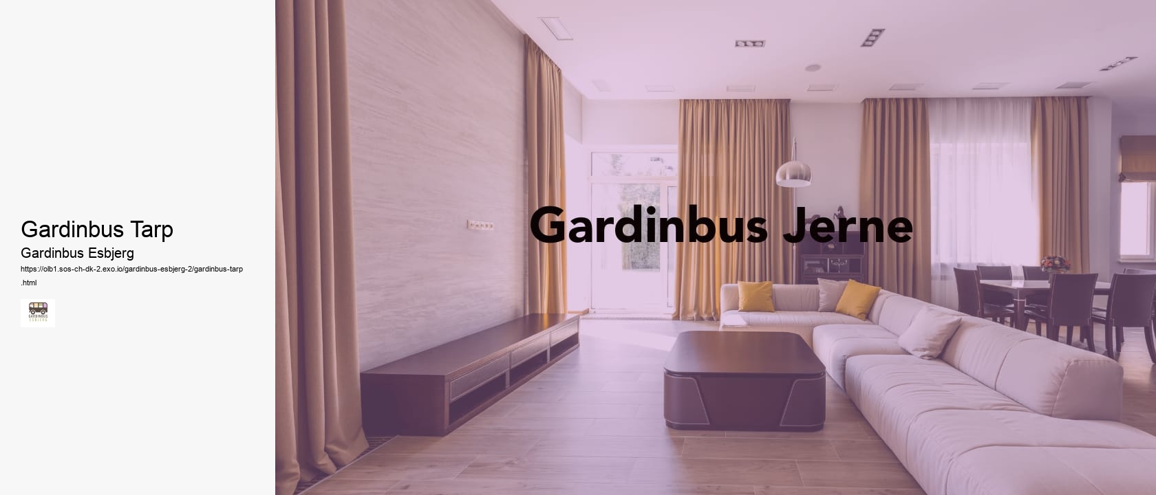 Gardinbus Tarp