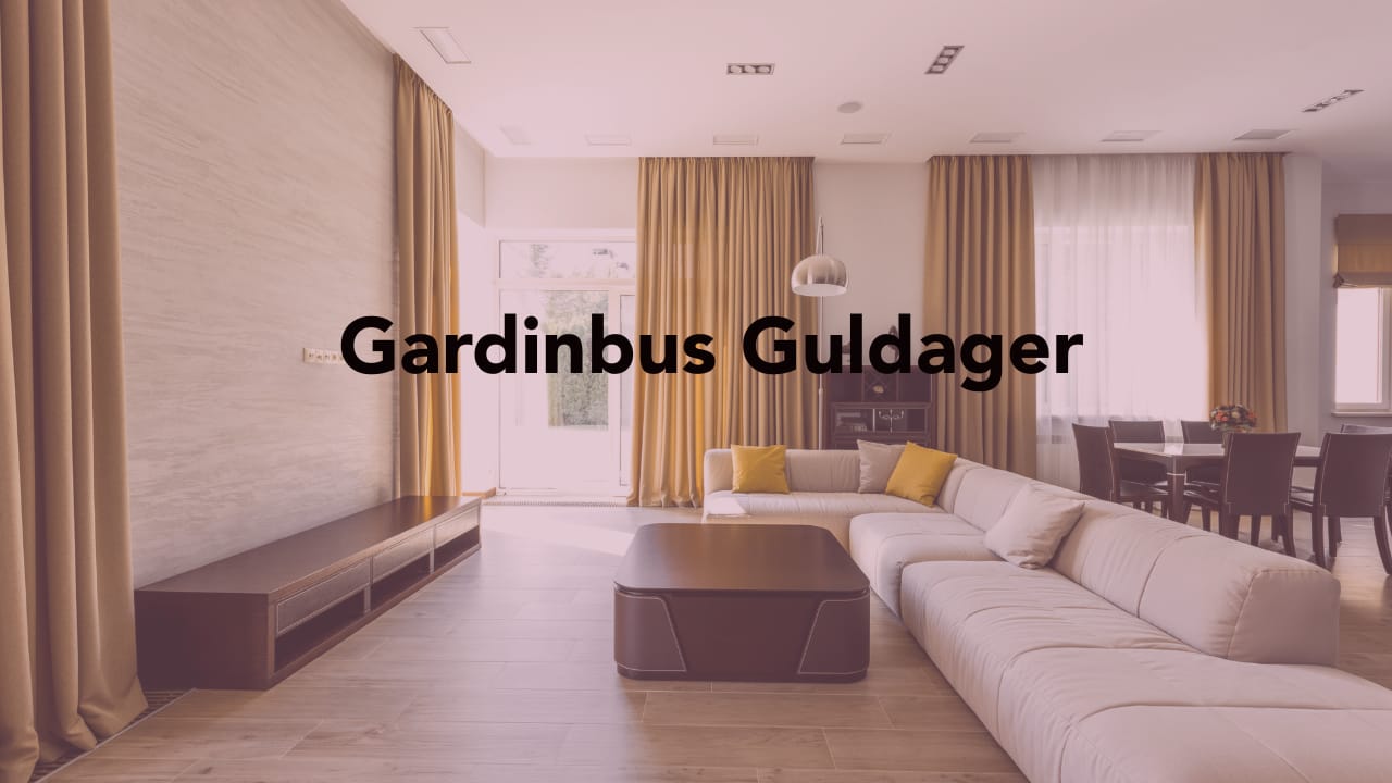 Gode råd til valg af gardiner baseret på din boligs stil, sammen med Gardinbussen 