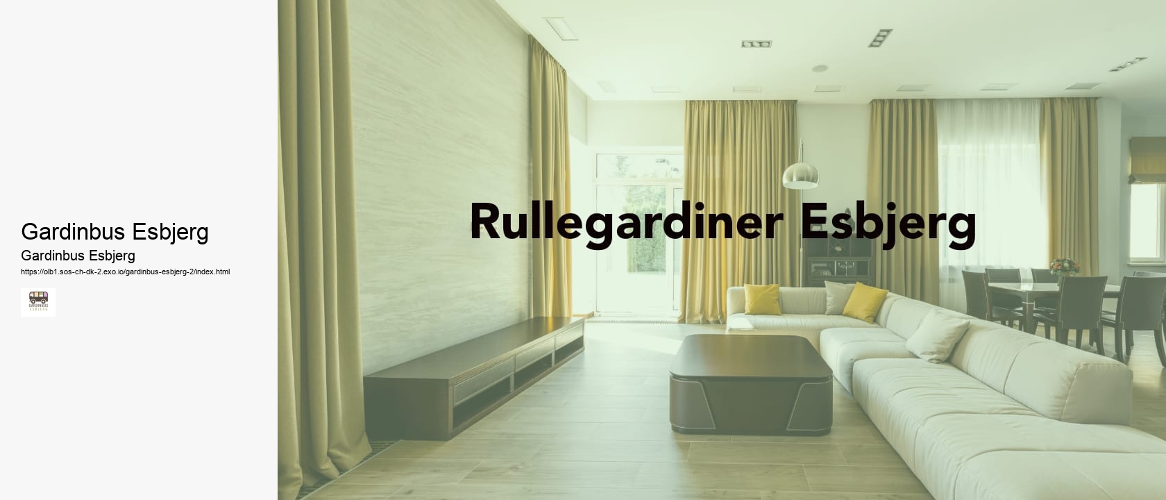 Gardinbus Esbjerg