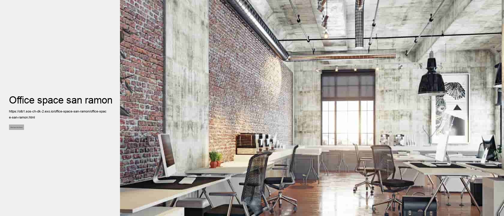 office space san ramon